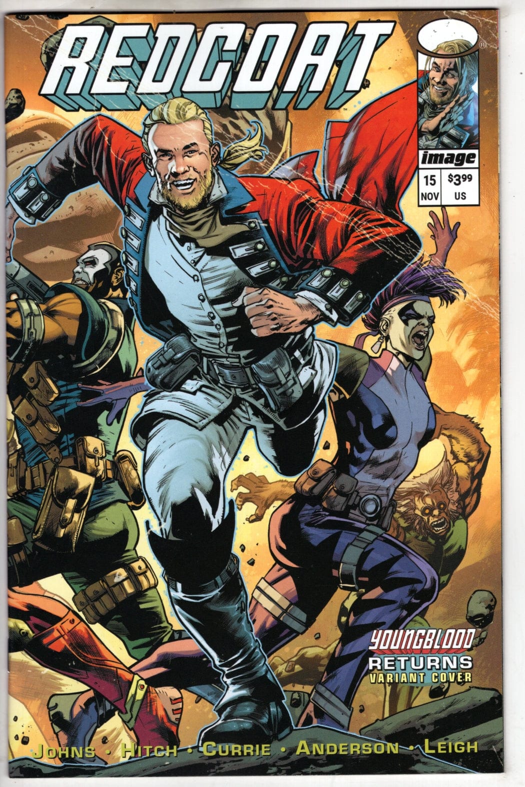 Image Comics NEW THIS WEEK REDCOAT #15 CVR D  [VF/NM]