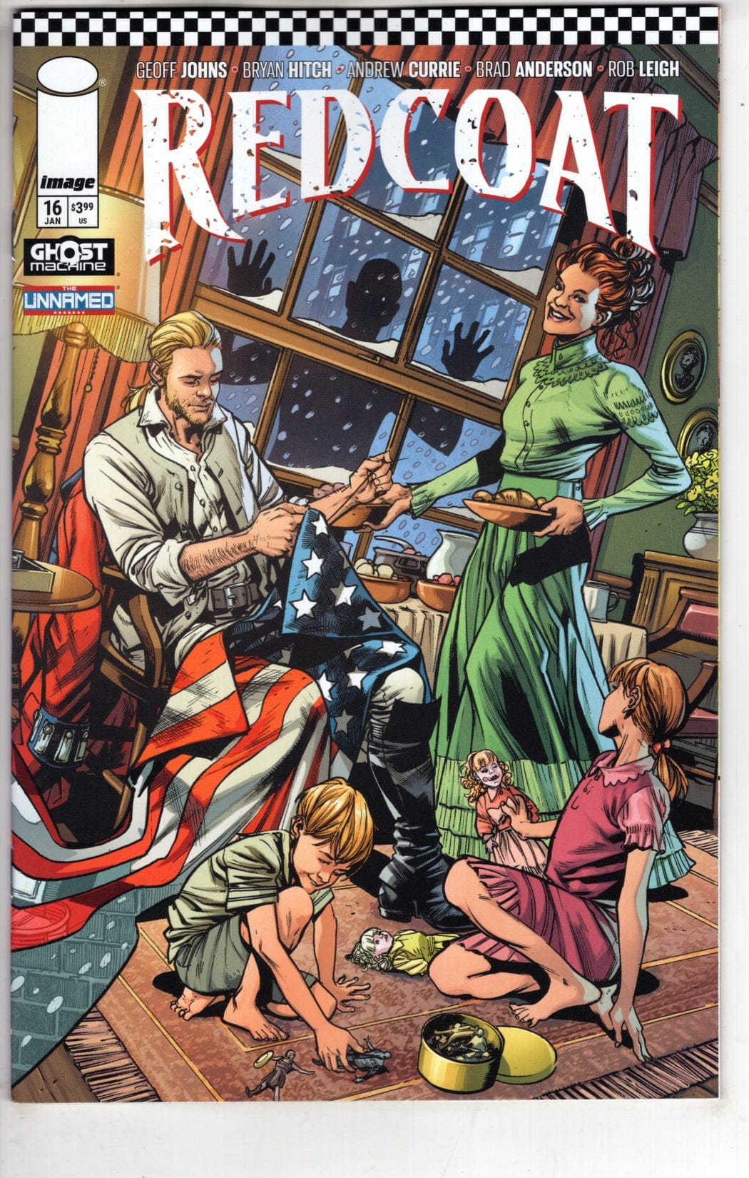 Image Comics NEW THIS WEEK REDCOAT #16 CVR A BRYAN HITCH & BRAD ANDERSON WRAPAROUND (VF/NM)