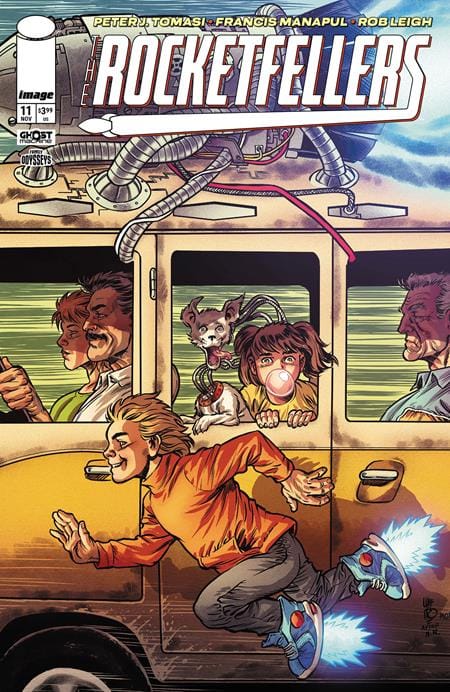 Image Comics NEW THIS WEEK ROCKETFELLERS #11 CVR B JESUS MERINO & MORRY HOLLOWELL VAR