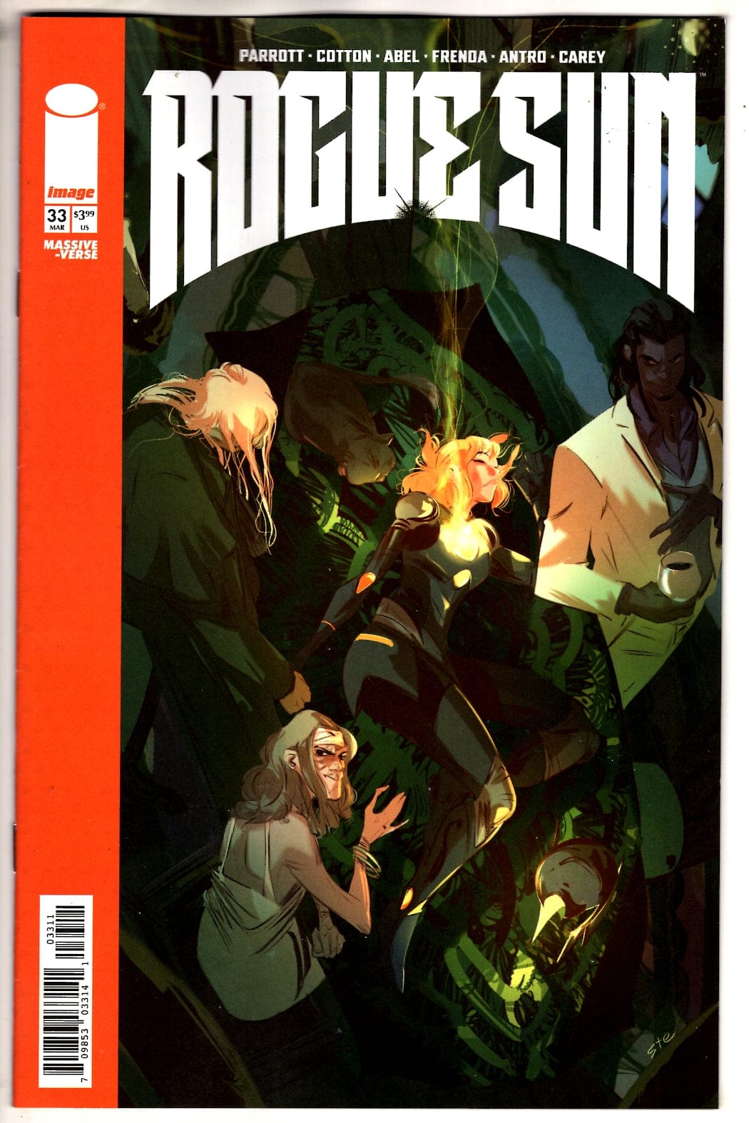 Image Comics NEW THIS WEEK ROGUE SUN #33 CVR A STEFANO SIMEONE (VF/NM)