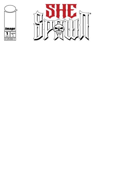 Image Comics NEW THIS WEEK SHESPAWN #1 (OF 5) CVR C BLANK SKETCH VAR (VF/NM)