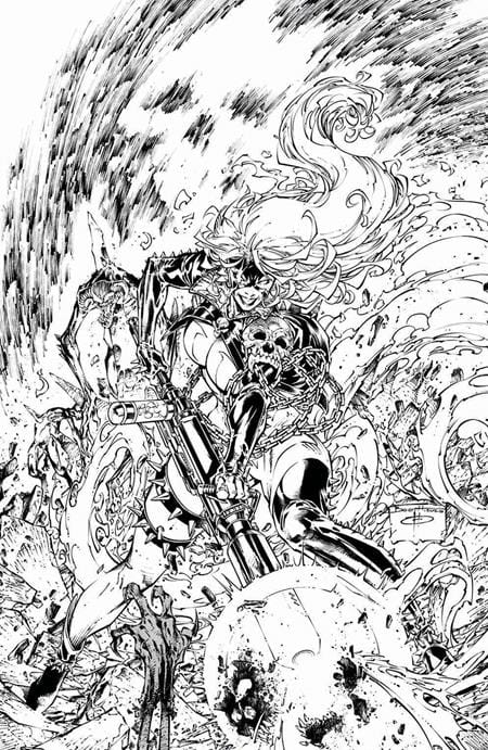 Image Comics NEW THIS WEEK SHESPAWN #1 (OF 5) CVR E BRETT BOOTH B&W VAR (VF/NM)