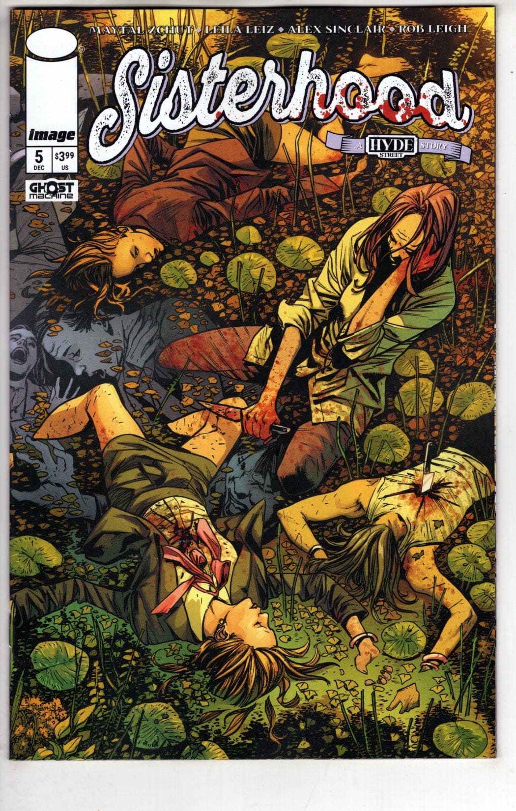Image Comics NEW THIS WEEK SISTERHOOD A HYDE STREET STORY #5 (OF 5) CVR B BRYAN HITCH & BRAD ANDERSON WRAPAROUND VAR