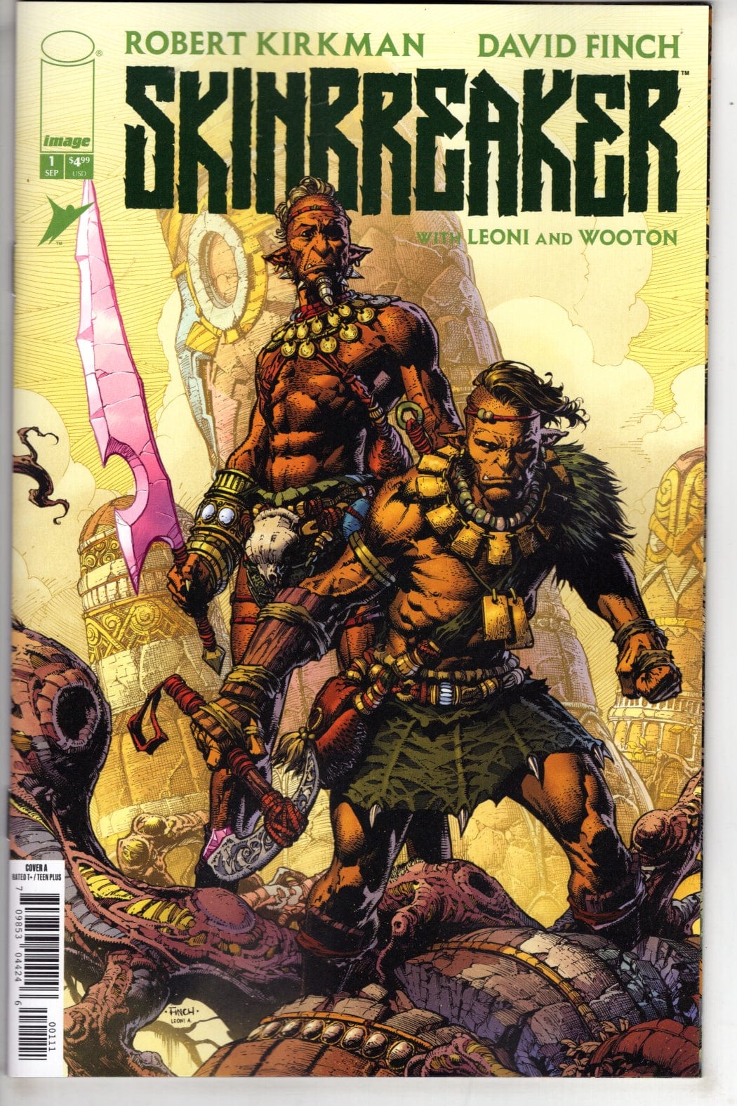 Image Comics NEW THIS WEEK SKINBREAKER #1 CVR A DAVID FINCH & ANNALISA LEONI