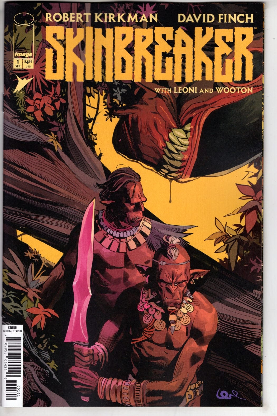 Image Comics NEW THIS WEEK SKINBREAKER #1 CVR D INC 1:25 LORENZO DE FELICI VAR