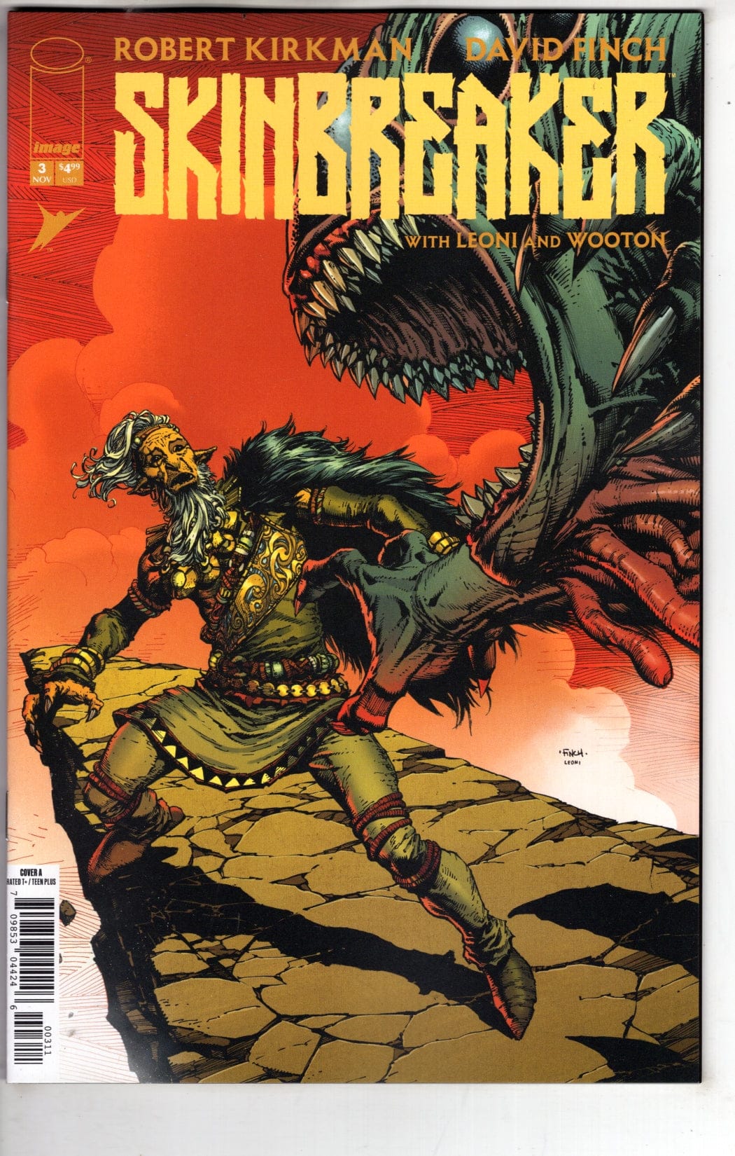 Image Comics NEW THIS WEEK SKINBREAKER #3 CVR A
