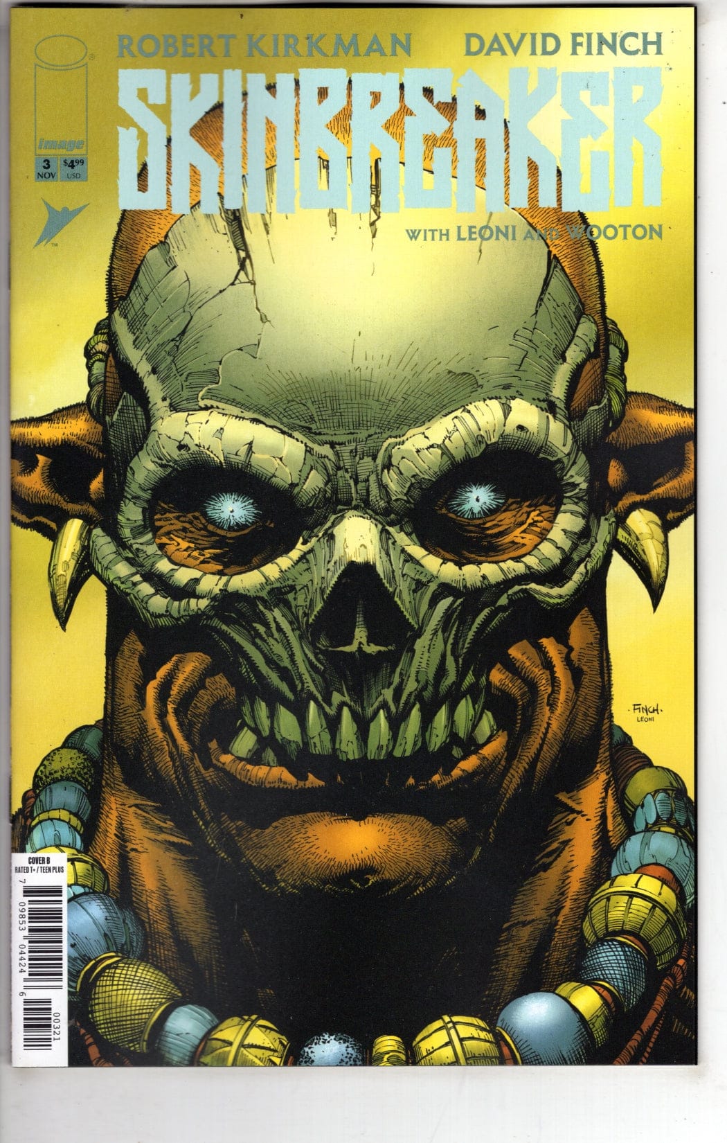 Image Comics NEW THIS WEEK SKINBREAKER #3 CVR B