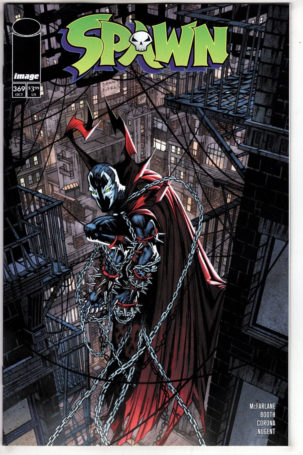 Image Comics NEW THIS WEEK SPAWN #369 CVR B DANNY EARLS VAR