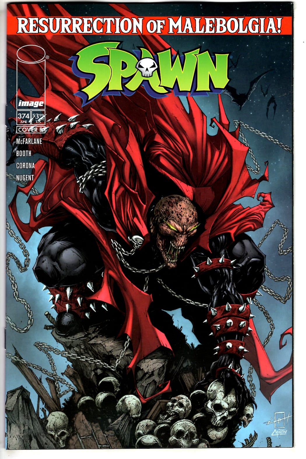 Image Comics NEW THIS WEEK SPAWN #374 CVR B [VF/NM]