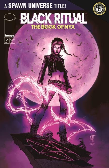 Image Comics NEW THIS WEEK SPAWN BLACK RITUAL THE BOOK OF NYX #7 (OF 7) CVR A NAT JONES