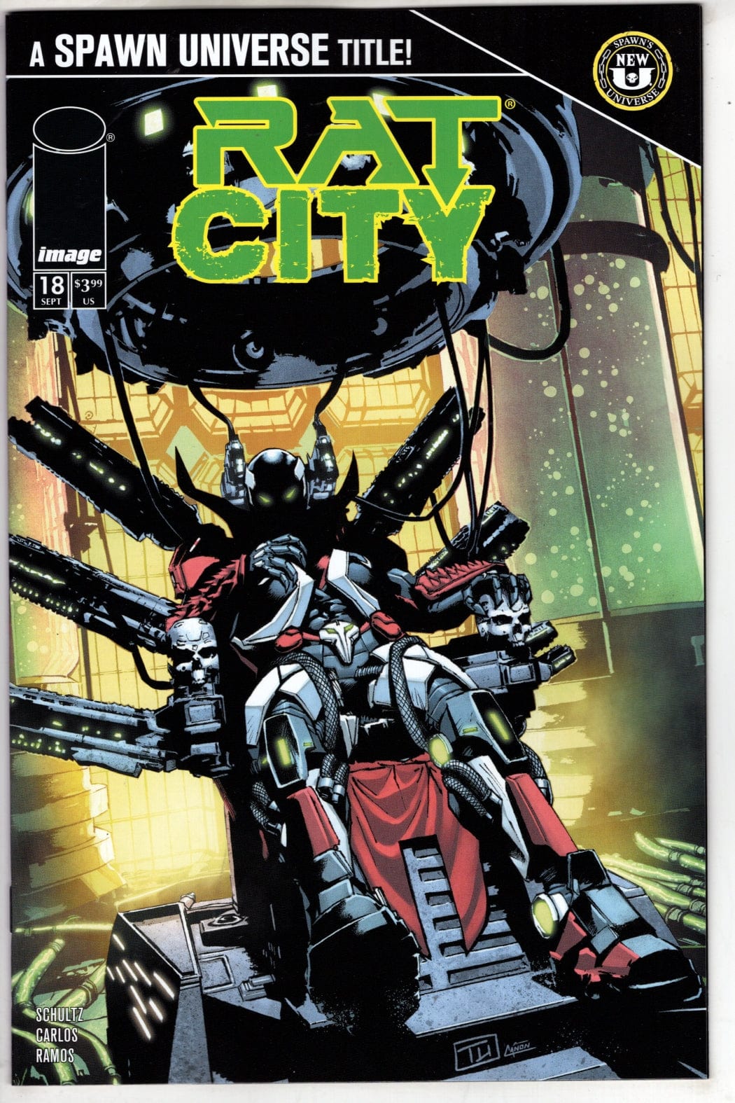 Image Comics NEW THIS WEEK SPAWN RAT CITY #18 CVR B THOMAS NACHLIK VAR