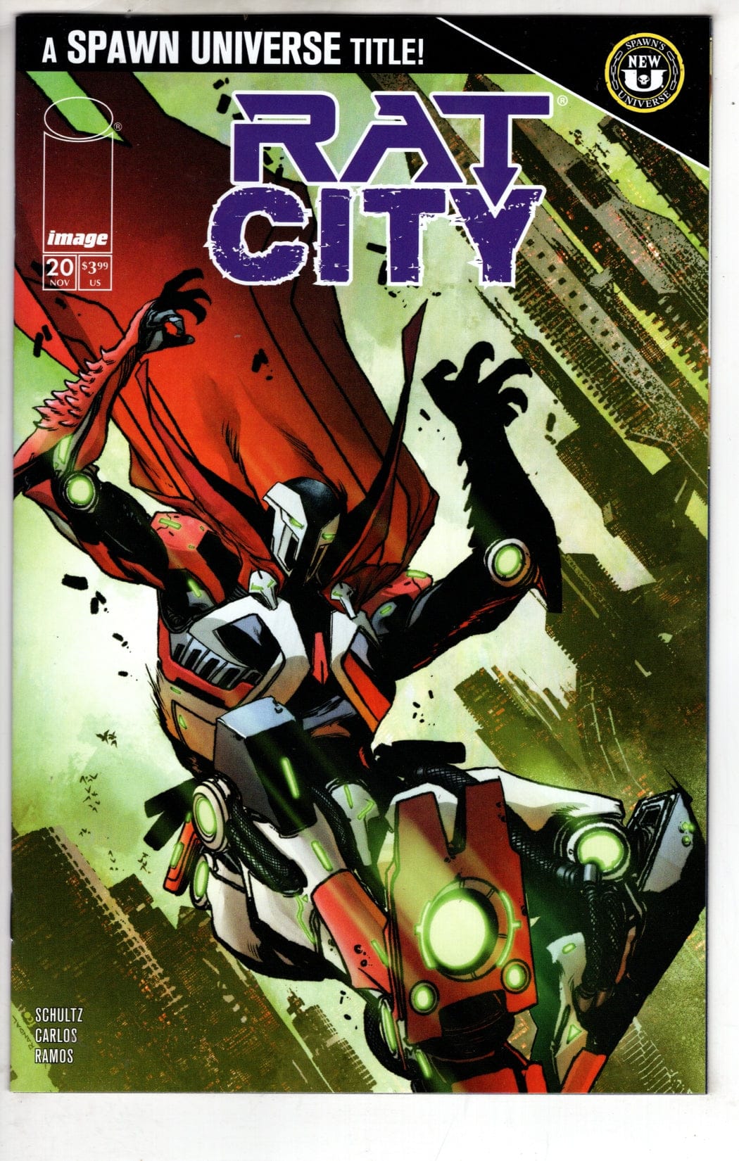 Image Comics NEW THIS WEEK SPAWN RAT CITY #20 CVR A