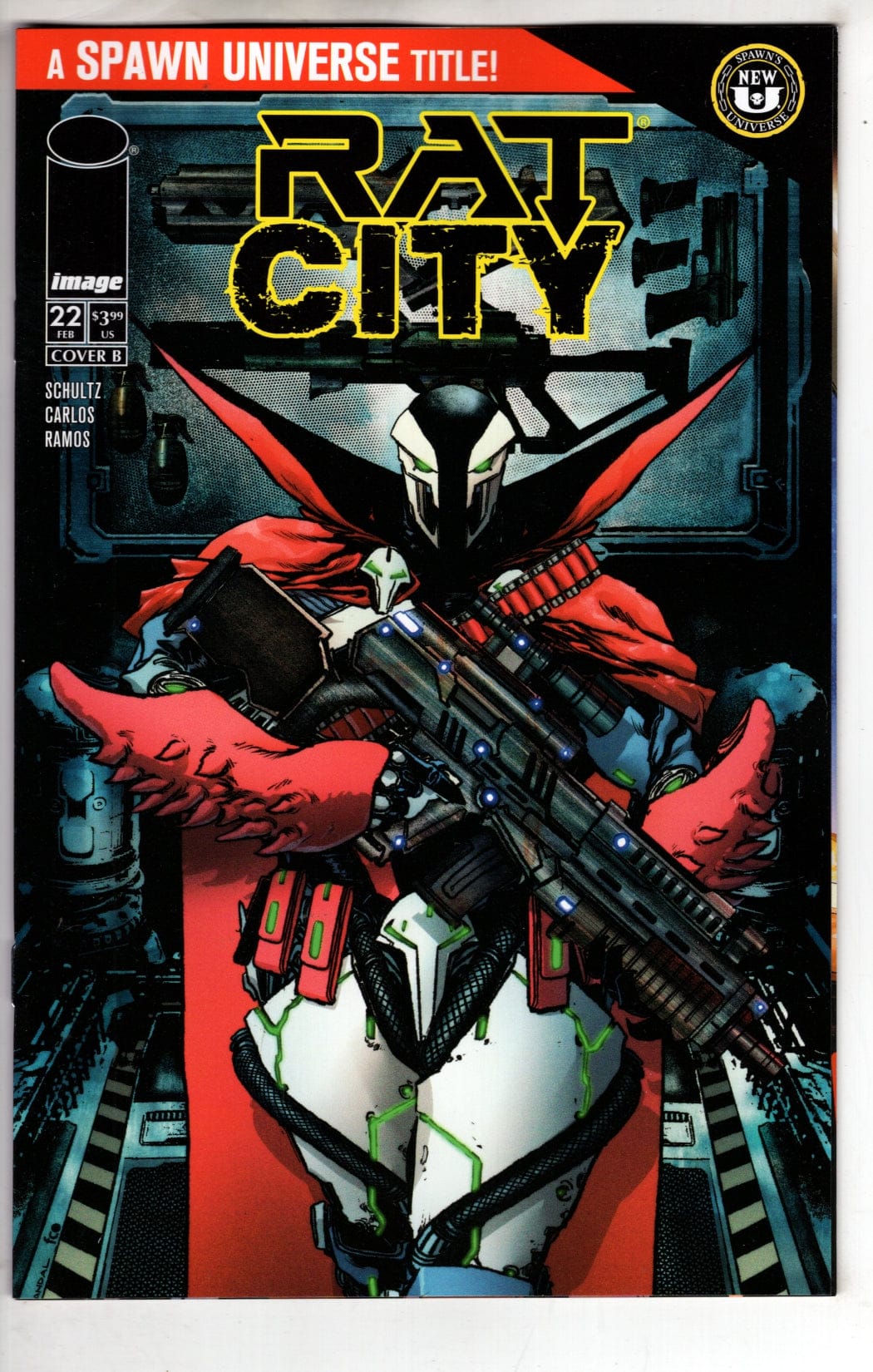 Image Comics NEW THIS WEEK SPAWN RAT CITY #22 CVR B VON RANDAL VAR (VF/NM)