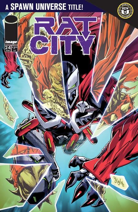 Image Comics NEW THIS WEEK SPAWN RAT CITY #24 CVR A ZE CARLOS (VF/NM)