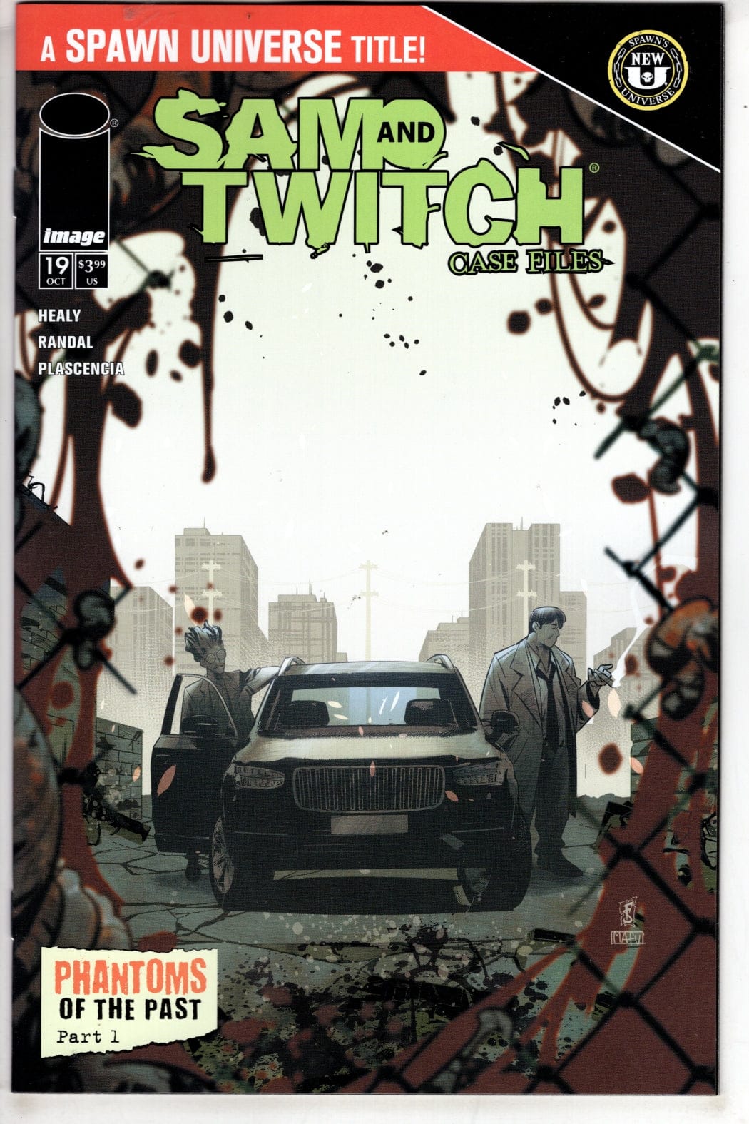Image Comics NEW THIS WEEK SPAWN SAM AND TWITCH CASE FILES #19 CVR A FEDERICO SABBATINI