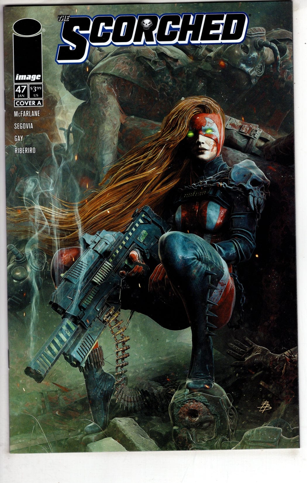 Image Comics NEW THIS WEEK SPAWN SCORCHED #47 CVR A BJORN BARENDS (VF/NM)