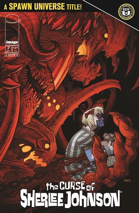 Image Comics NEW THIS WEEK SPAWN THE CURSE OF SHERLEE JOHNSON #7 CVR B CHRIS STEVENS VAR (VF/NM)