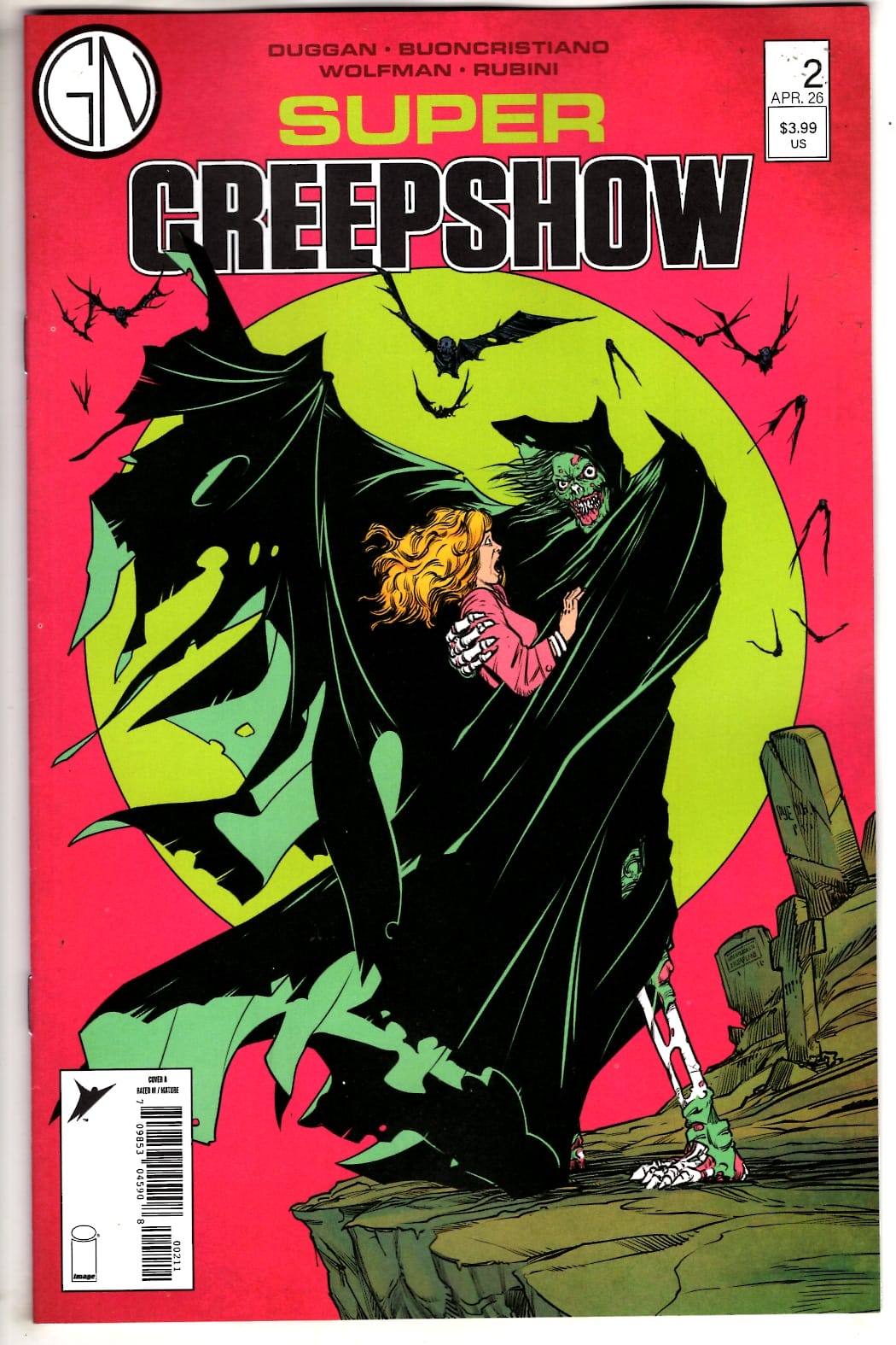 Image Comics NEW THIS WEEK SUPER CREEPSHOW #2 (OF 5) CVR A PYE PARR (MR) (VF/NM)