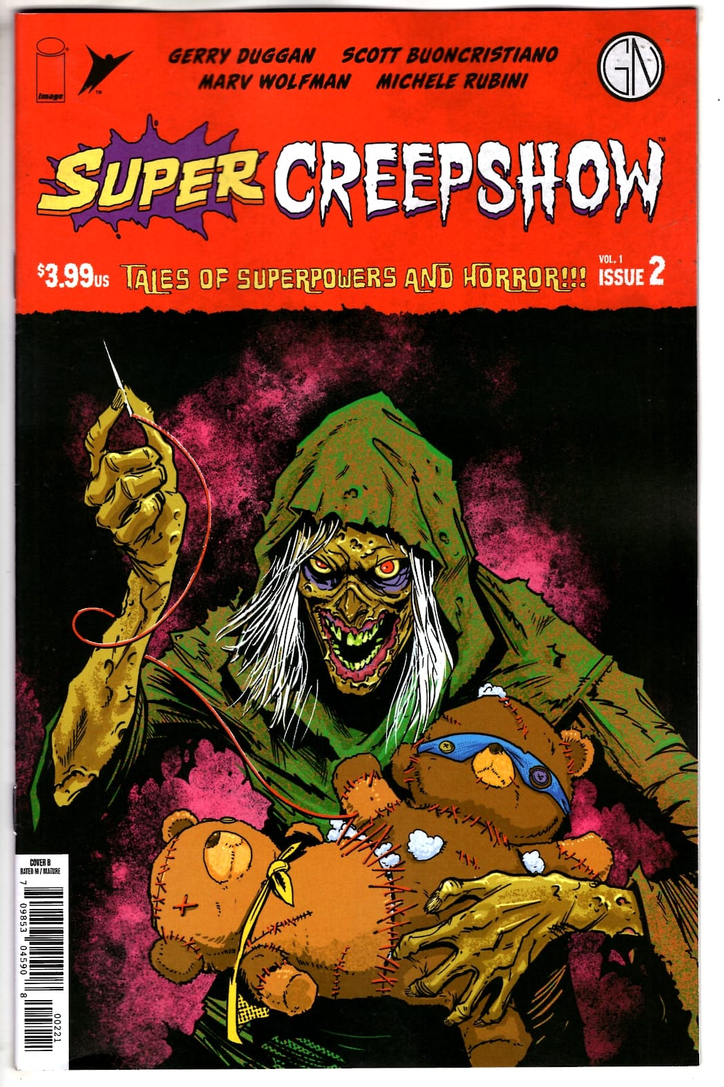 Image Comics NEW THIS WEEK SUPER CREEPSHOW #2 (OF 5) CVR B SCOTT BUONCRISTIANO VAR (MR) (VF/NM)
