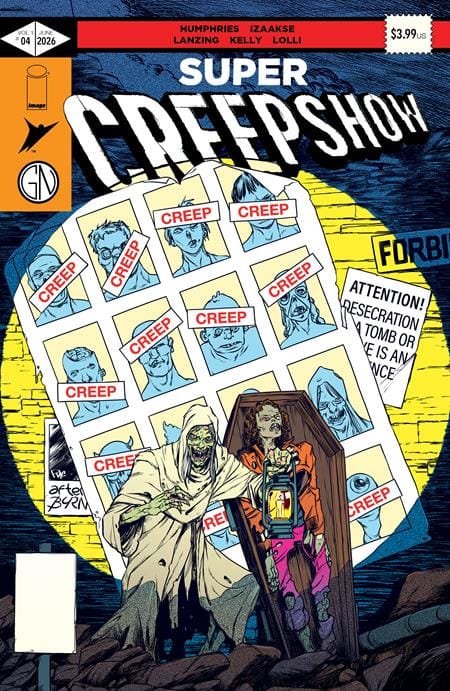 Image Comics NEW THIS WEEK SUPER CREEPSHOW #4 (OF 5) CVR A PYE PARR (MR) (VF/NM)
