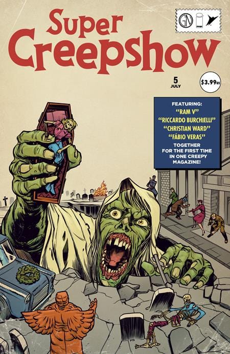 Image Comics NEW THIS WEEK SUPER CREEPSHOW #5 (OF 5) CVR A PYE PARR (MR) (VF/NM)