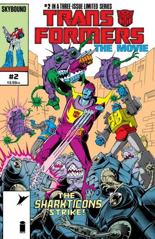 Image Comics NEW THIS WEEK The Transformers The Movie 40 Th Anniversary Edition #2 (Of 3) Cover B Don Perlin & Ian Akin & Brian Garvey Variant