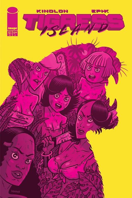 Image Comics NEW THIS WEEK TIGRESS ISLAND #5 (OF 5) CVR C MICHAEL HACKER VAR (MR) (VF/NM)