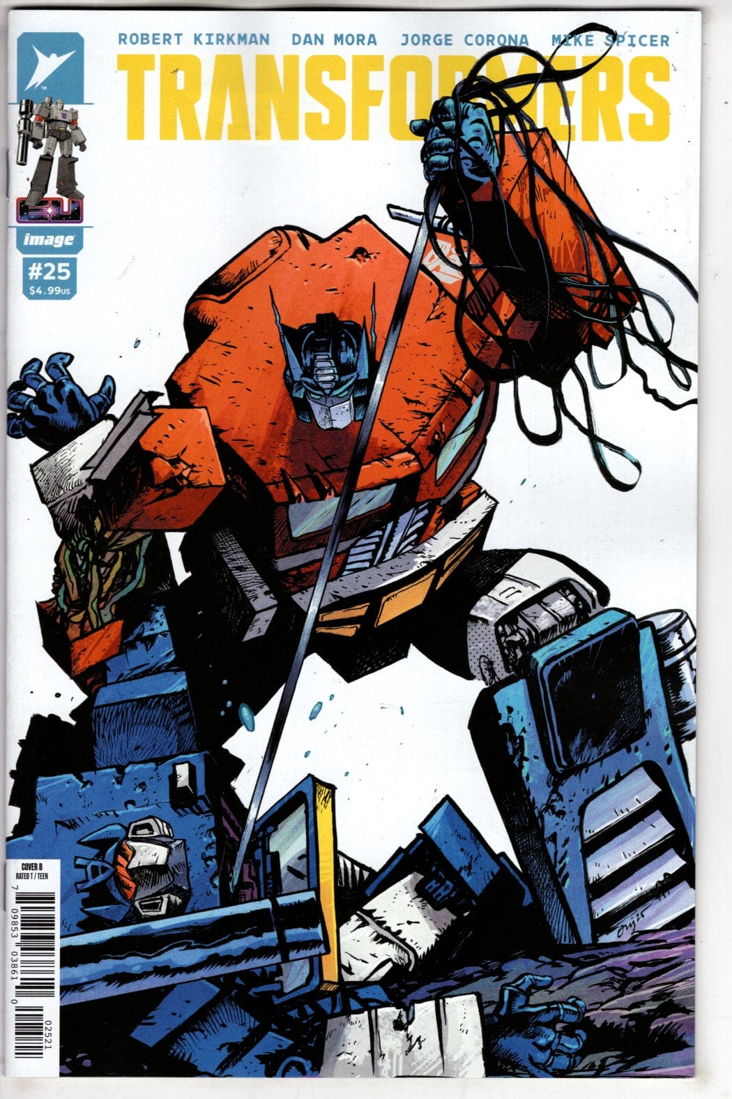 Image Comics NEW THIS WEEK TRANSFORMERS #25 CVR B  DANIEL WARREN JOHNSON & MIKE SPICER VAR