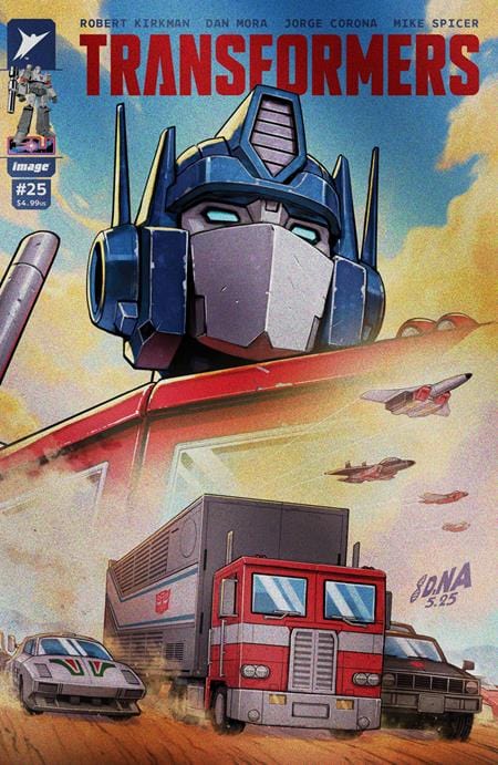 Image Comics NEW THIS WEEK TRANSFORMERS #25 CVR I DAVID NAKAYAMA FOIL VAR