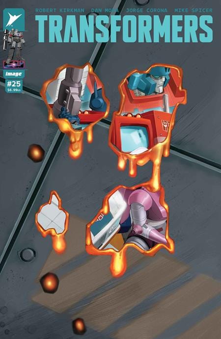 Image Comics NEW THIS WEEK TRANSFORMERS #25 CVR K ERIC CANETE FOIL DIE CUT VAR
