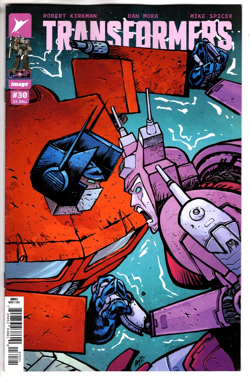 Image Comics NEW THIS WEEK TRANSFORMERS #30 CVR B DANIEL WARREN JOHNSON & MIKE SPICER VAR (VF/NM)