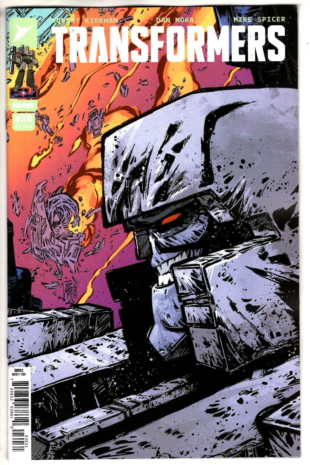Image Comics NEW THIS WEEK TRANSFORMERS #30 CVR C JORGE CORONA & MIKE SPICER VAR (VF/NM)