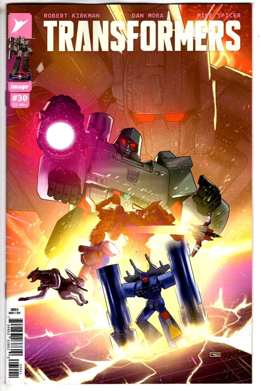 Image Comics NEW THIS WEEK TRANSFORMERS #30 CVR D INC 1:25 TAURIN CLARKE VAR (VF/NM)