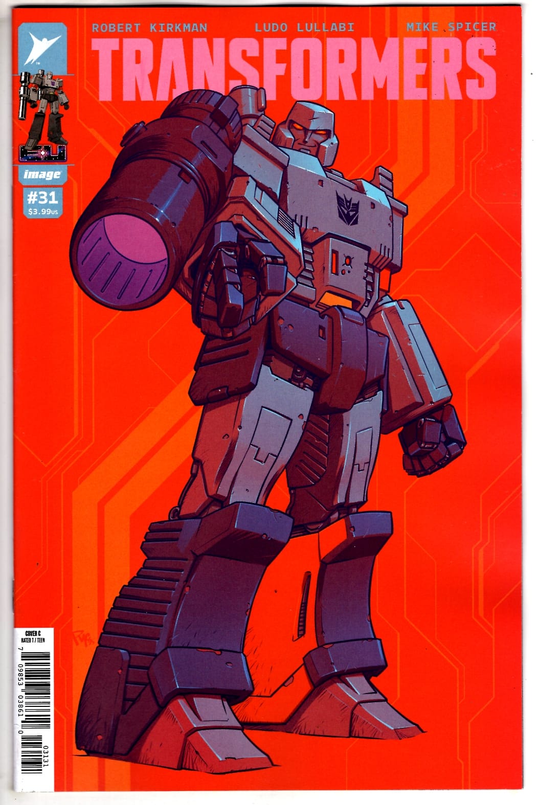 Image Comics NEW THIS WEEK TRANSFORMERS #31 CVR C  (VF/NM)