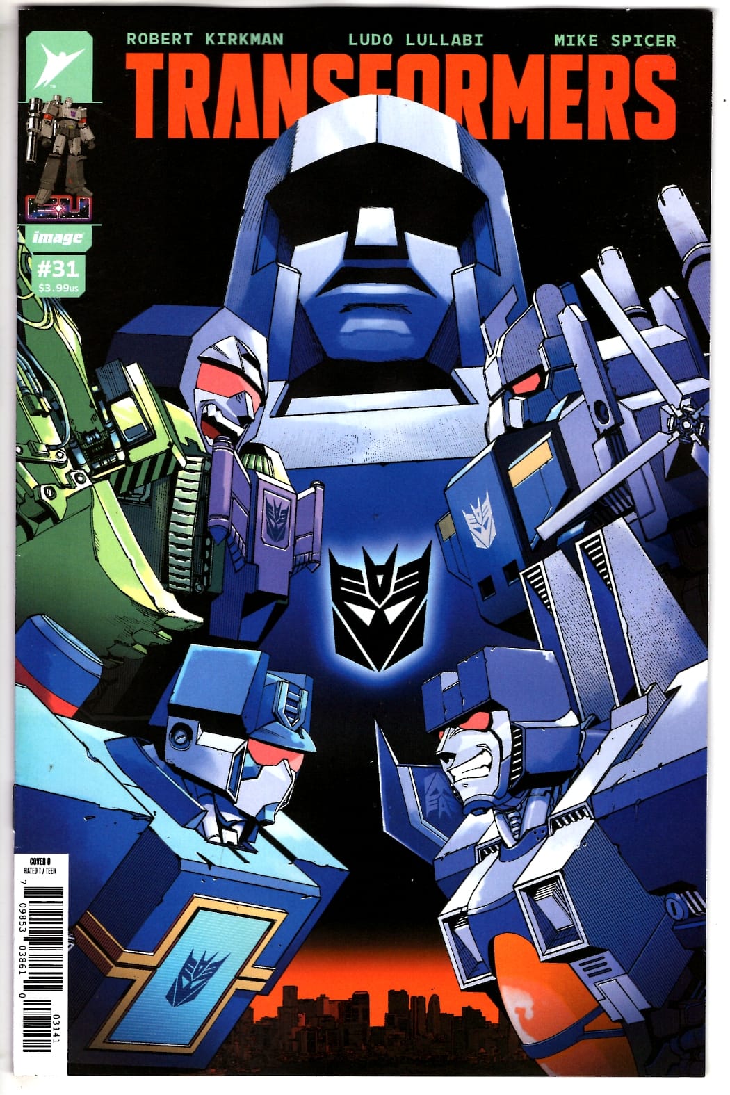 Image Comics NEW THIS WEEK TRANSFORMERS #31 CVR D INC 1:25 MANABU YASHIRO VAR (VF/NM)