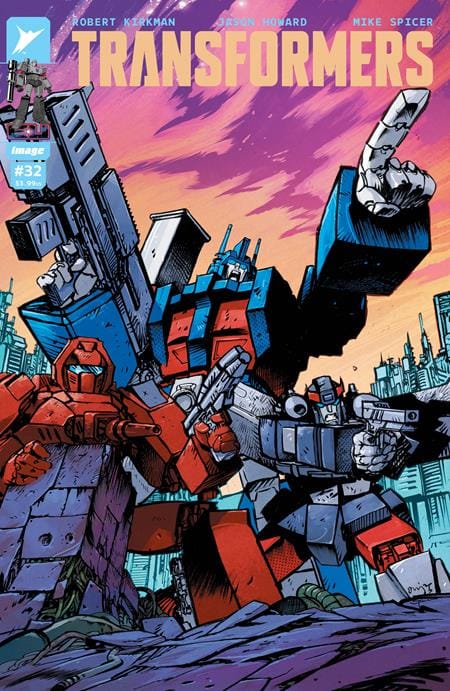 Image Comics NEW THIS WEEK TRANSFORMERS #32 CVR B DANIEL WARREN JOHNSON & MIKE SPICER VAR (VF/NM)
