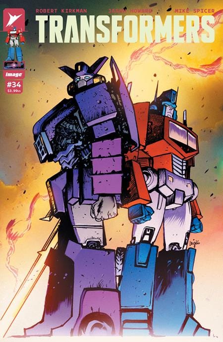 Image Comics NEW THIS WEEK TRANSFORMERS #34 CVR B DANIEL WARREN JOHNSON & MIKE SPICER VAR (VF/NM)
