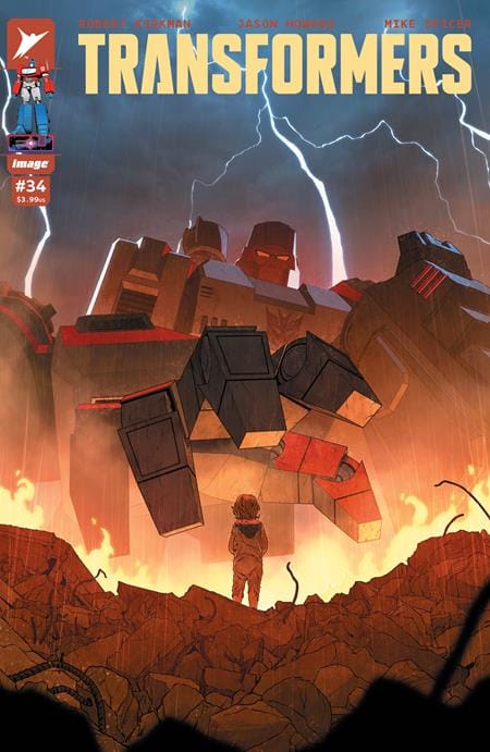 Image Comics NEW THIS WEEK TRANSFORMERS #34 CVR D INC 1:25 MATTIA DE IULIS VAR (VF/NM)