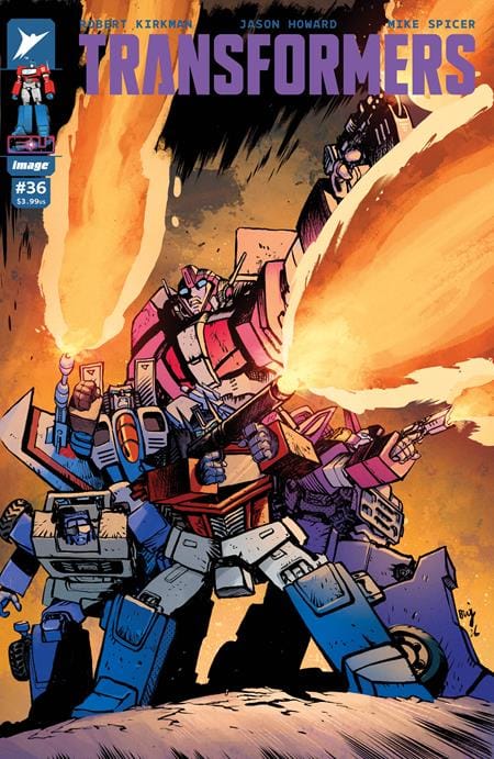 Image Comics NEW THIS WEEK TRANSFORMERS #36 CVR B DANIEL WARREN JOHNSON & MIKE SPICER VAR (VF/NM)