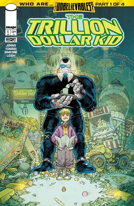 Image Comics NEW THIS WEEK TRILLION DOLLAR KID #1 (OF 2) CVR A FRANCIS MANAPUL (VF/NM)