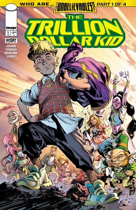 Image Comics NEW THIS WEEK TRILLION DOLLAR KID #1 (OF 2) CVR B IVAN REIS & DANNY MIKI VAR (VF/NM)