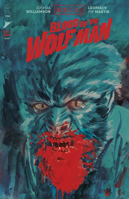 Image Comics NEW THIS WEEK UNIVERSAL MONSTERS BLOOD OF THE WOLF MAN #2 (OF 4) CVR B JACOB PHILLIPS VAR (VF/NM)