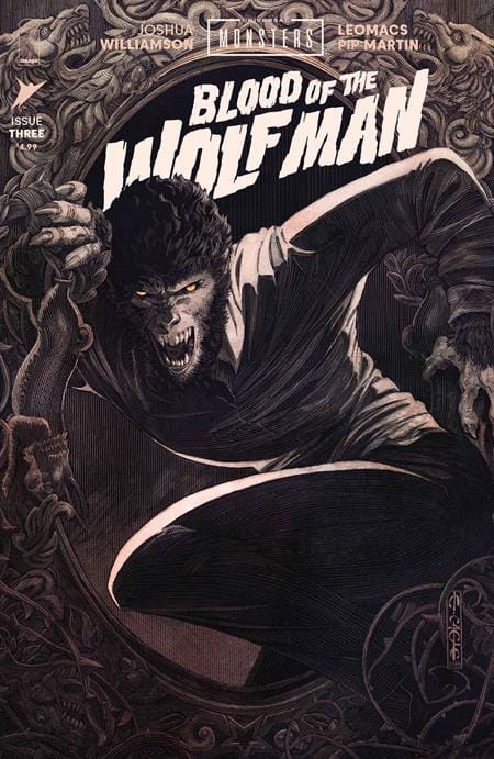 Image Comics NEW THIS WEEK UNIVERSAL MONSTERS BLOOD OF THE WOLF MAN #3 (OF 4) CVR B EVAN CAGLE VAR (VF/NM)