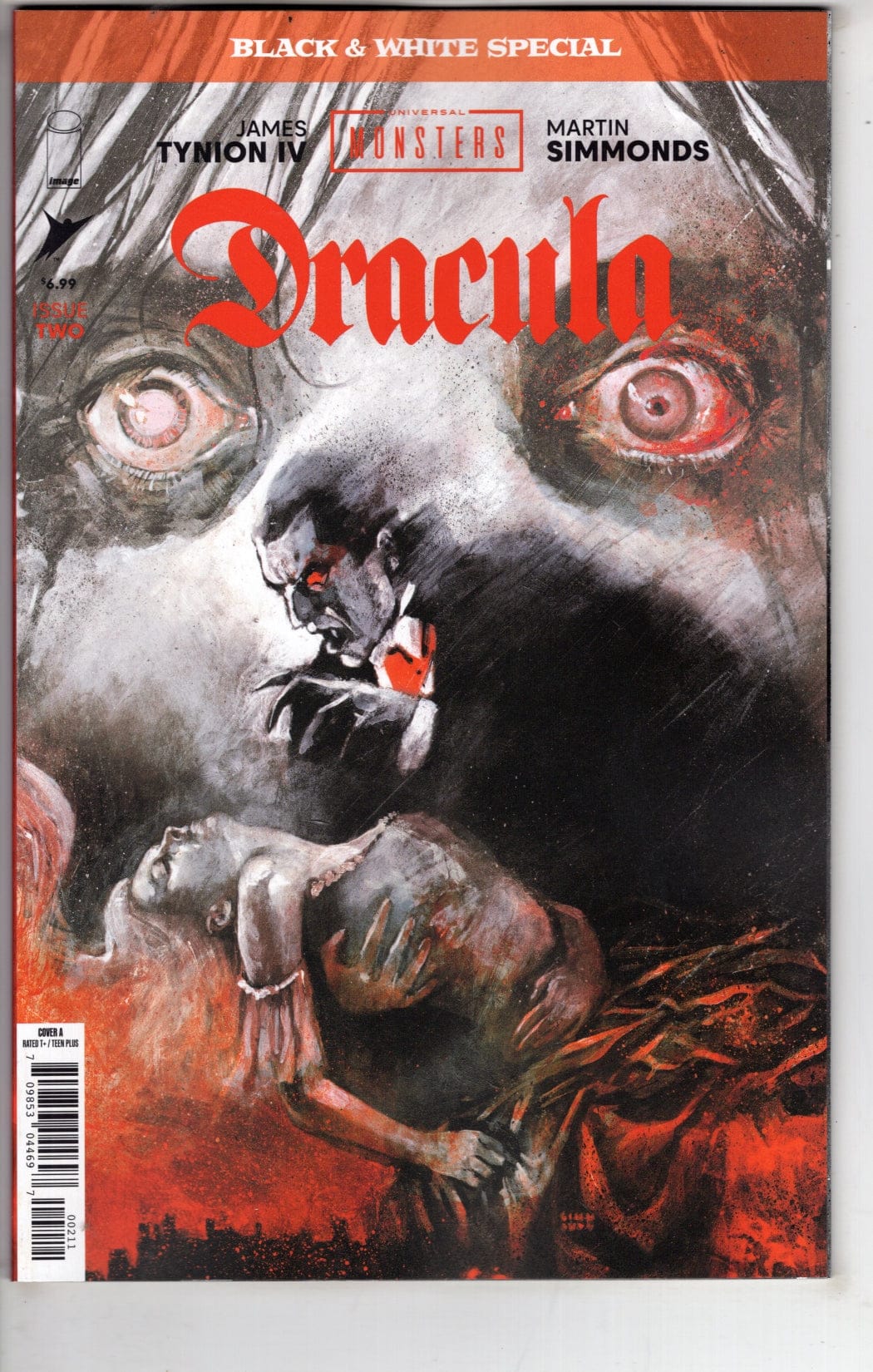 Image Comics NEW THIS WEEK UNIVERSAL MONSTERS DRACULA BLACK & WHITE SPECIAL #2 CVR A