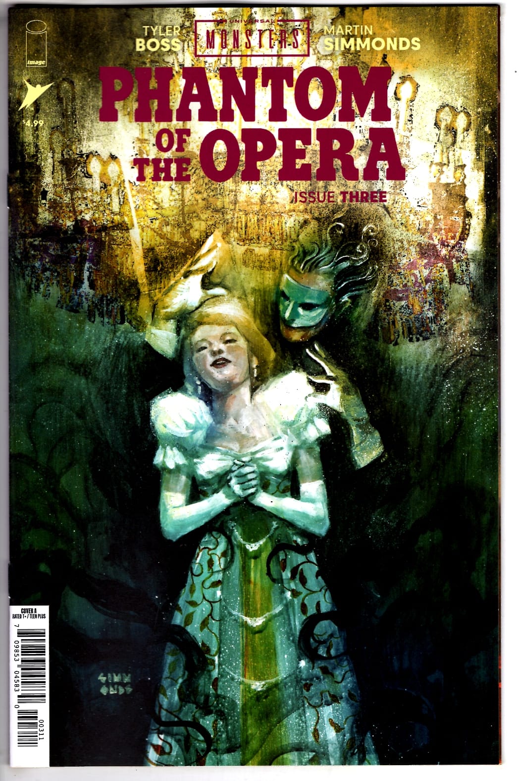 Image Comics NEW THIS WEEK UNIVERSAL MONSTERS PHANTOM OF THE OPERA #3 (OF 4) CVR A MARTIN SIMMONDS (VF/NM)