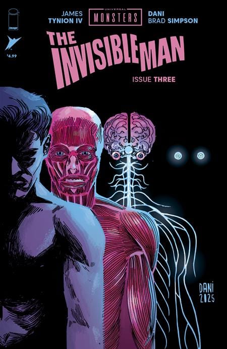 Image Comics NEW THIS WEEK UNIVERSAL MONSTERS THE INVISIBLE MAN #3 (OF 4) CVR A DANI & BRAD SIMPSON