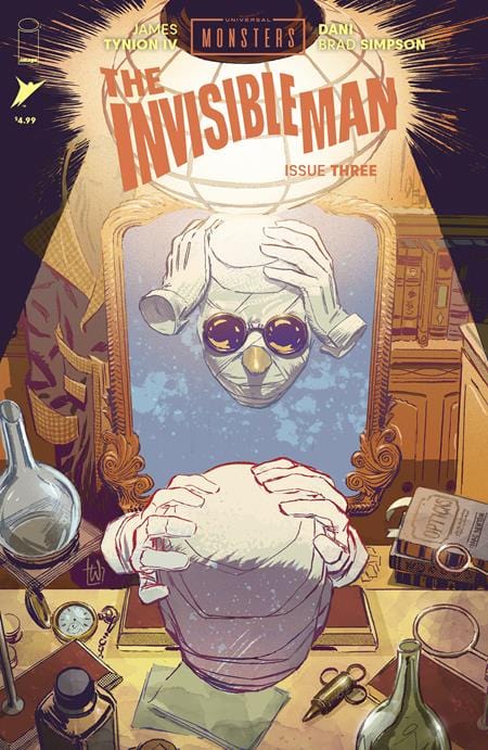 Image Comics NEW THIS WEEK UNIVERSAL MONSTERS THE INVISIBLE MAN #3 (OF 4) CVR B LEE WEEKS VAR
