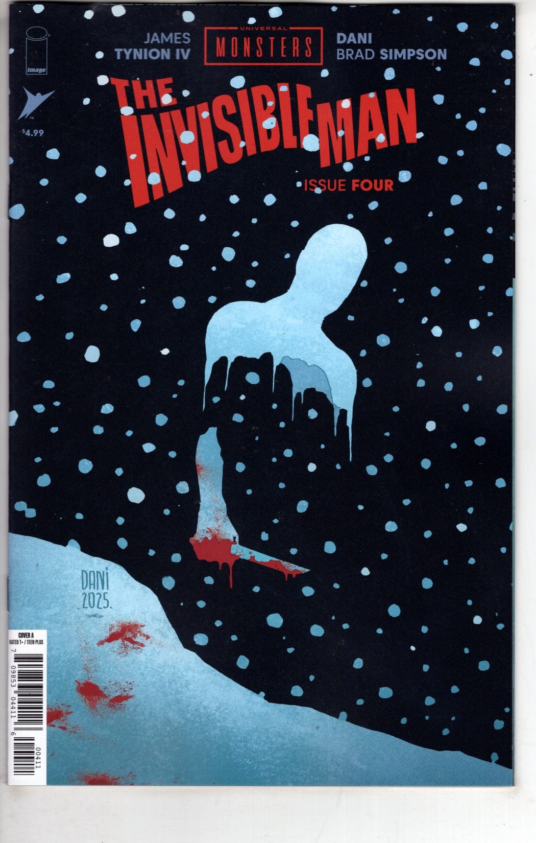 Image Comics NEW THIS WEEK UNIVERSAL MONSTERS THE INVISIBLE MAN #4  CVR A