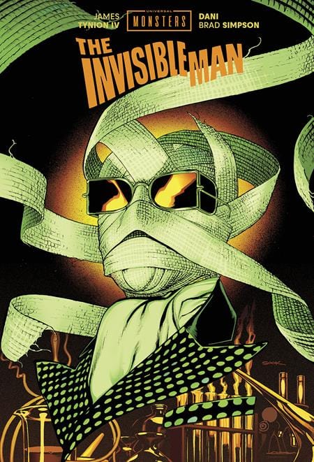 Image Comics NEW THIS WEEK UNIVERSAL MONSTERS THE INVISIBLE MAN HC DIRECT MARKET EXCLUSIVE RYAN SOOK VAR (VF/NM)