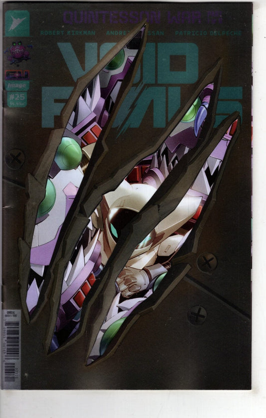 Image Comics NEW THIS WEEK VOID RIVALS #25 CVR K ERIC CANETE FOIL DIE CUT VAR